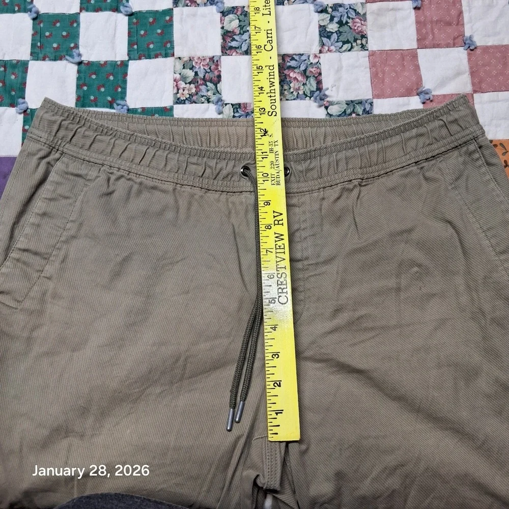 Banana Republic Aiden Fit Dress Jogger Chino Pants‎ Size 36x32 Tan Khaki